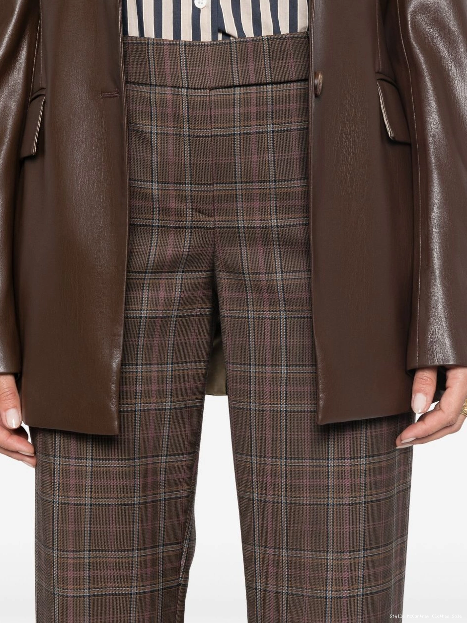 Affordable Stella Women McCartney trousers checked 0714